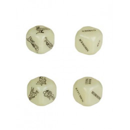 Kamasutra Glow-In The Dark Dice