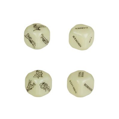 Kamasutra Glow-In The Dark Dice