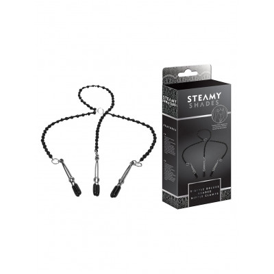 Steamy Shades | Y-Style Beaded Nipple Clamp