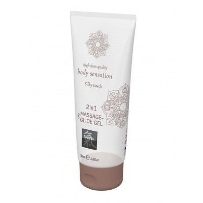 Shiatsu | Massage and Glide Gel 2in1 | 200ml : Silky Touch Shiatsu | Massage and Glide Gel 2in1 | 200ml : Silky Touch
