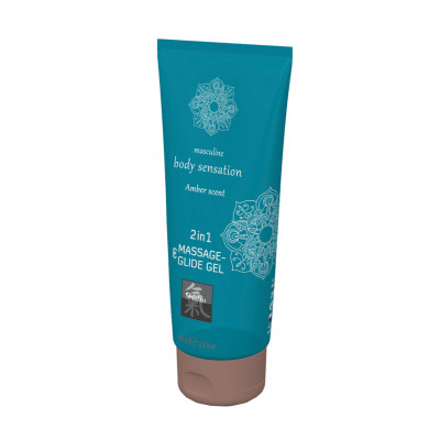 Shiatsu | Massage and Glide Gel 2in1 | 200ml : Amber Shiatsu | Massage and Glide Gel 2in1 | 200ml : Amber