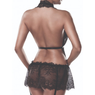 Grey Velvet | Straps-Cami-Set : L