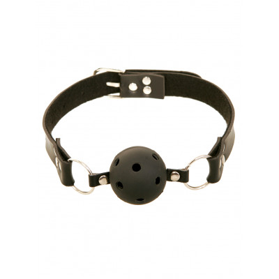 Lux Fetish | Breathable Ball Gag : Black