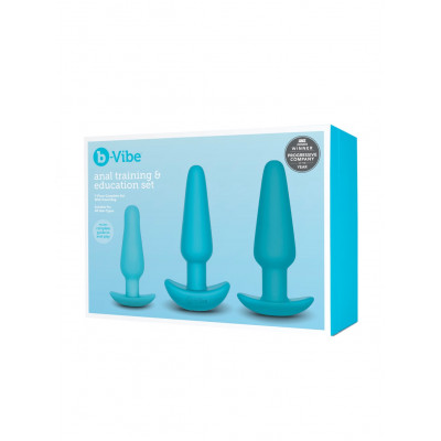 B-Vibe | Anal Training & Education Set : Teal