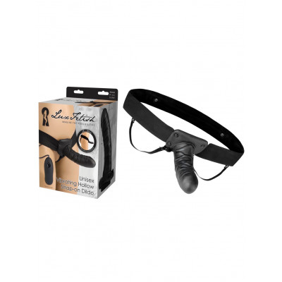 Lux Fetish | Unisex Vibrating Hollow Strap-On