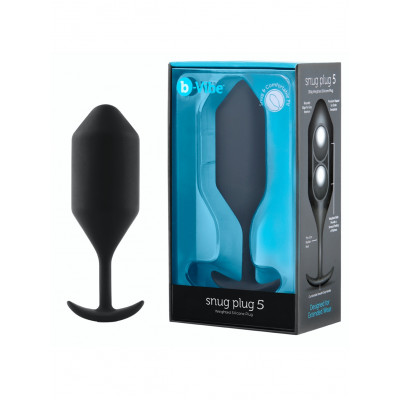 B-Vibe | Snug Plug 5 : Black