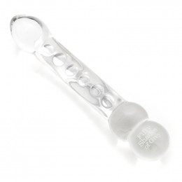 Fifty Shades Glass Massage Wand Drive Me Crazy - Clear