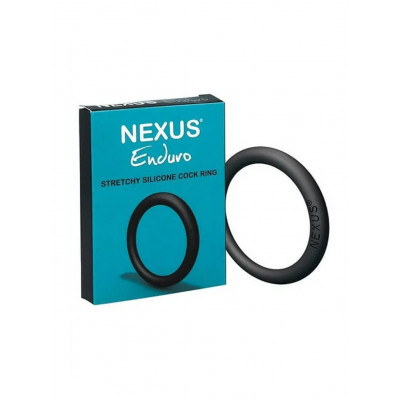 Nexus Enduro Silicone Cock Ring - Black