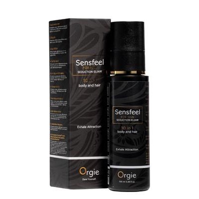 Orgie Sensfeel - Seduction Elixir 10 In 1 for Men - 100ml