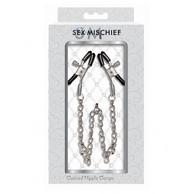 Sex and Mischief Chained Nipple Clamps