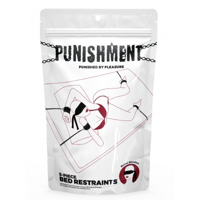 Punishment | 5-Piece Bed Restraint Kit