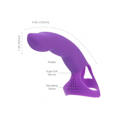 Swan Simple and True Extra Touch Finger - Purple Swan Simple and True Extra Touch Finger - Purple