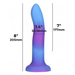 Swan Addiction Rave Dildo - Blue/Purple Swan Addiction Rave Dildo - Blue/Purple