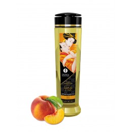 Shunga | Massage Oil Stimulation | 240ml : Peach