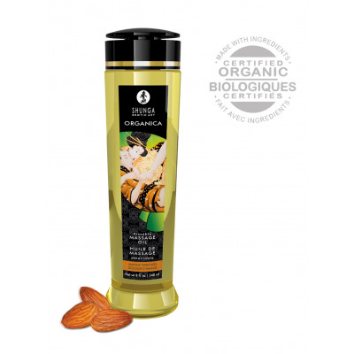 Shunga | Massage Oil Organica | 240ml : Almond Sweetness