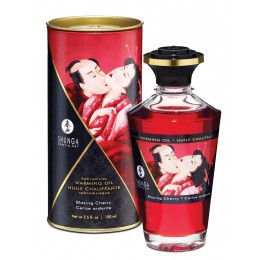 Shunga | Intimate Kisses Oil | 100ml : Cherry