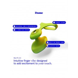 Dame Fin 2.0 Finger Vibrator