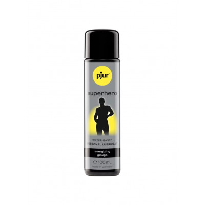 pjur Superhero Energizing Delay Glide - 100 ml