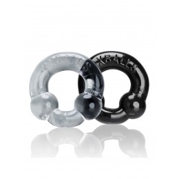 Oxballs | Ultraballs Ring 2 Pack - Black / Clear
