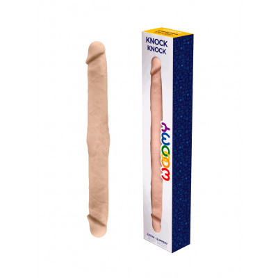 Wooomy Knock-Knock Dildo - Flesh