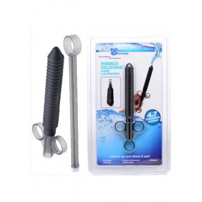 Clean Stream | Ribbed Silicone Lube Applicator