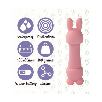 FeelzToys Mister Bunny - Pink