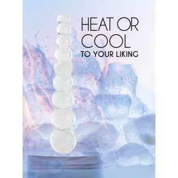 Feelztoys Glazzz Glass Dildo - Crystal Delight