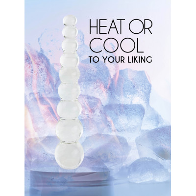 Feelztoys Glazzz Glass Dildo - Crystal Delight